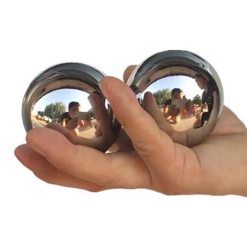 不生锈304不锈钢健身球手球中老年手玩球户外保健按摩球实心钢球 - 图3