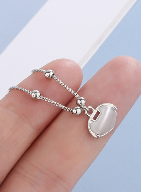 小众ins轻奢牛年转运珠平安锁