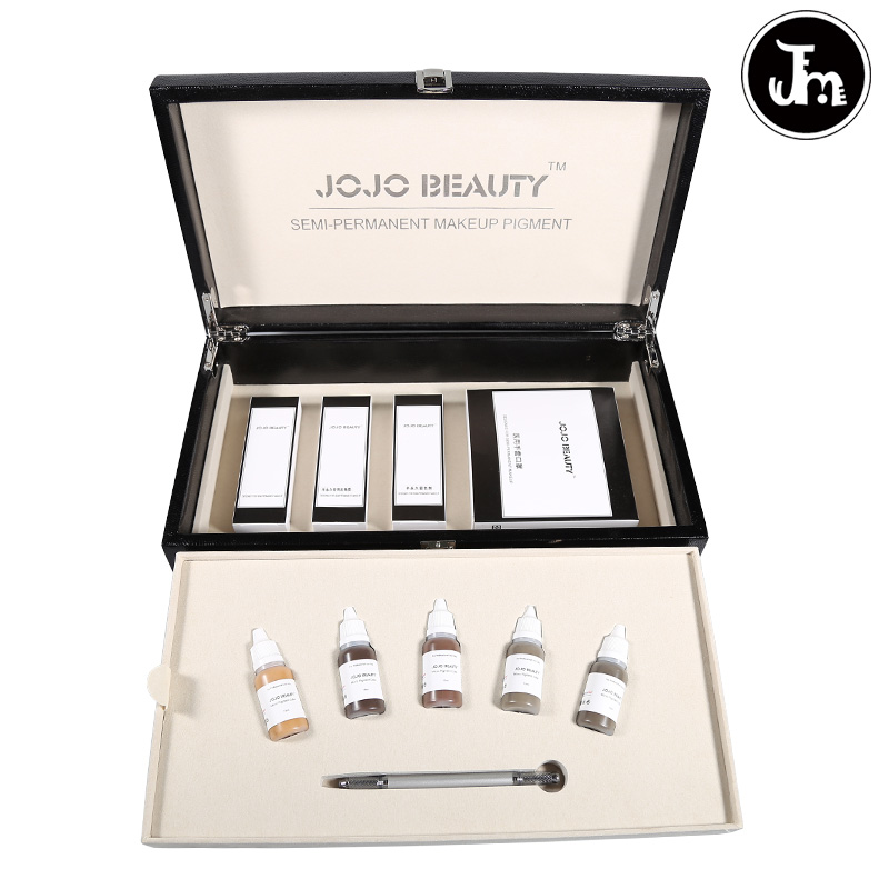 JOJO半永久紋繡色料德國純植物色乳眉色料全能套盒輕氧易上色用品