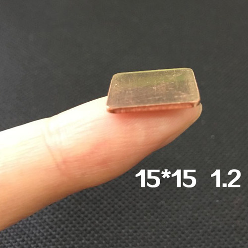 笔记本散热铜片手机纯紫铜片显卡导热用导热硅胶片diy改装散热片 - 图0