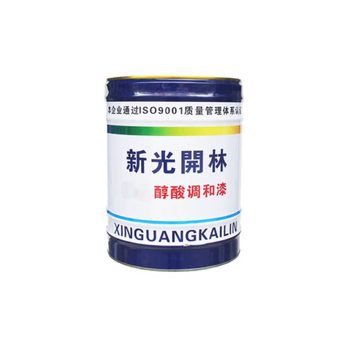 新光开林防锈漆调和漆防腐油漆铁红色中灰防锈铁门栏杆油漆12kg - 图3