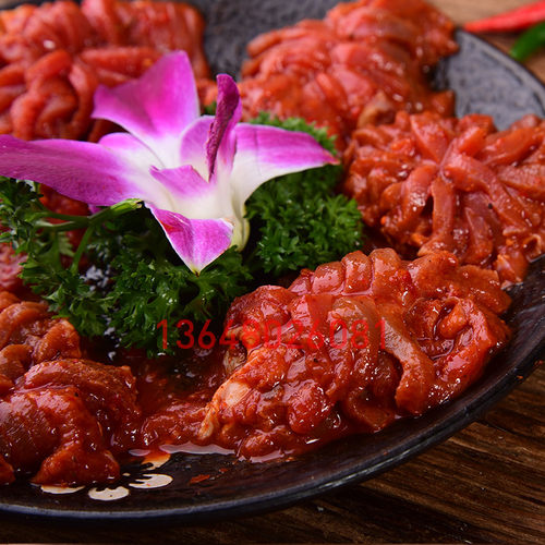 曾食记麻辣胗花商用麻辣郡花鸡胗花半成品鸡郡肝冒菜麻辣烫食材 - 图0