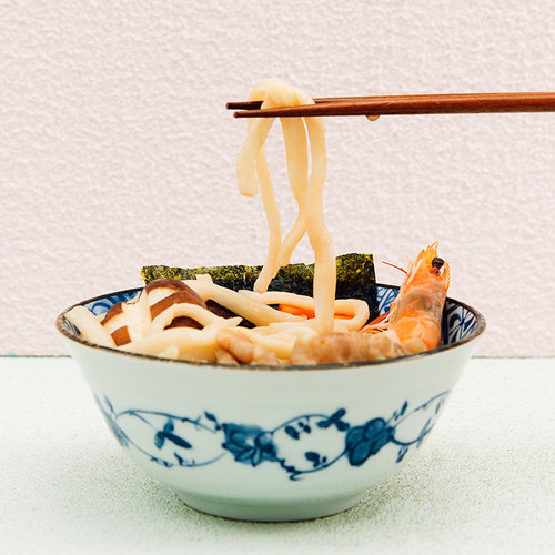 日本进口零食品宫武赞岐乌冬煮面（单包）200g*2包寿喜锅面条拌面 - 图2