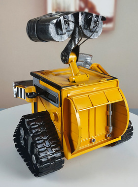 美式存钱罐抽纸盒瓦力机器人托盘