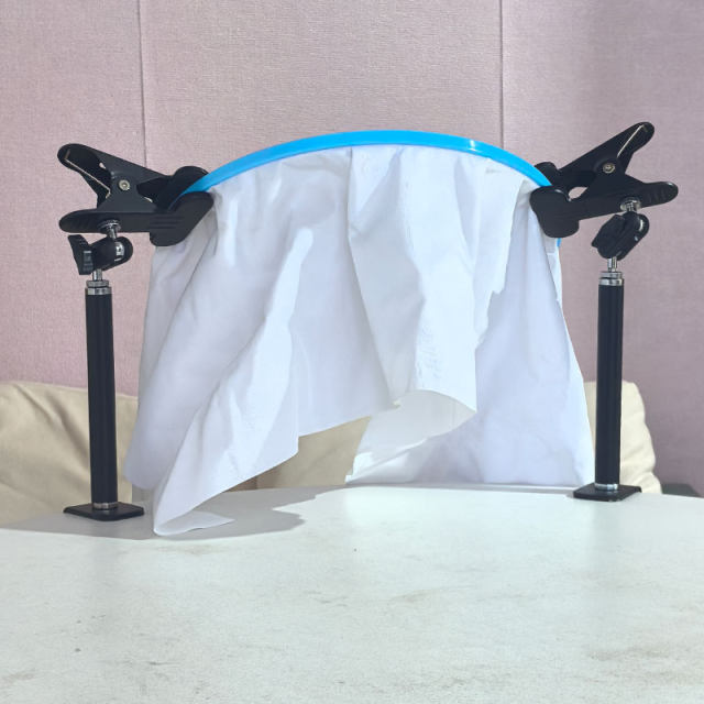 Desktop metal embroidery frame fixed clip handmade diy embroidery tools cross stitch tableside large embroidery stretcher bracket