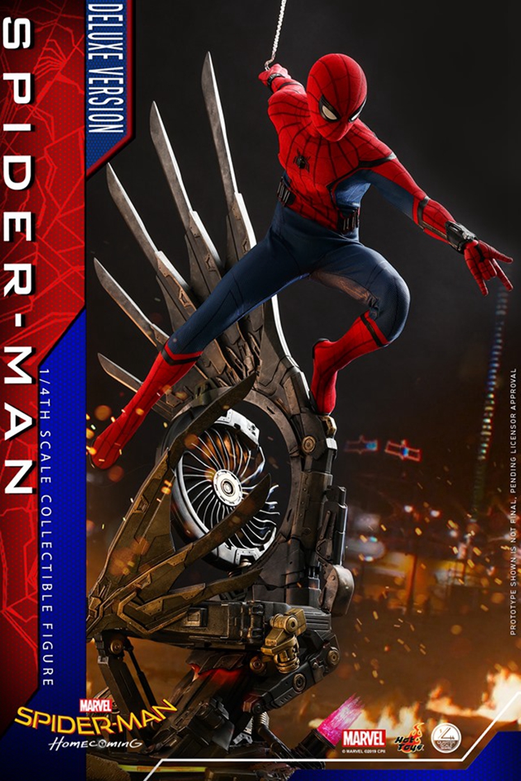 HOTTOYS HT QS015  1/4 蜘蛛侠 英雄归来 SpiderMan 荷兰弟 - 图0