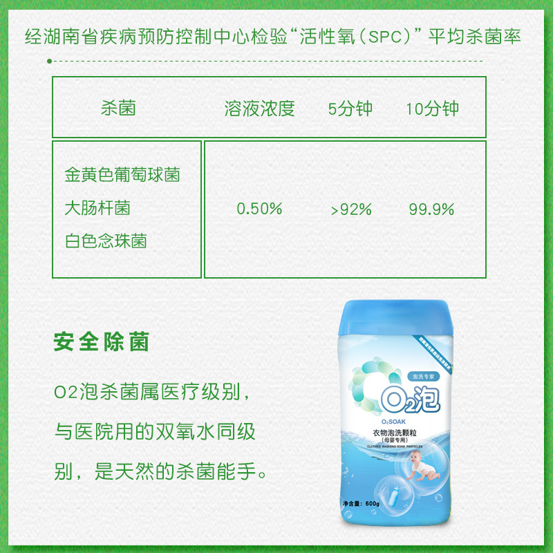 宝宝洗衣粉【79.8两瓶】O2泡衣物泡洗颗粒母婴装一泡就干净欧兔泡 - 图1