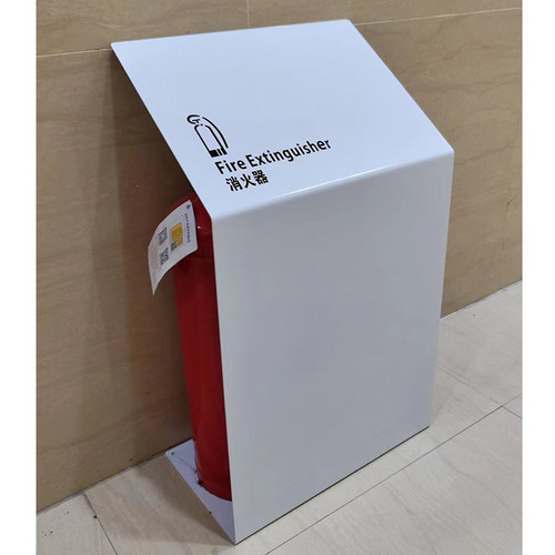 商场酒店售楼处4S店高端场所灭火器箱加厚烤漆落地消防灭火器支架 - 图0