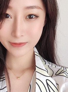 欧美网红925纯银小蛮腰吊坠项链