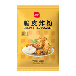 展艺脆皮炸鸡粉500g鸡翅鸡排猪排裹粉家用起酥面包糠屑香脆炸鳞片