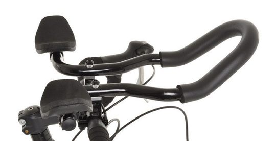 Integrated bicycle rest handlebar