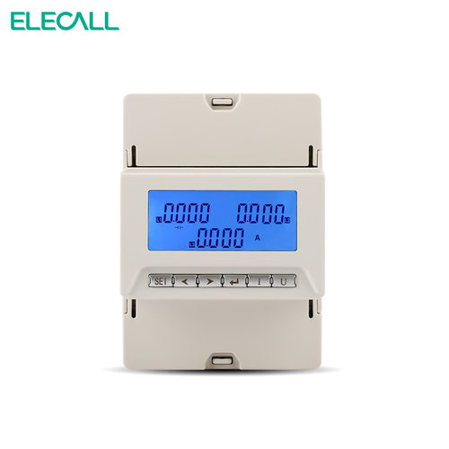 伊莱科ELE-3P4PY-1D三相有功功率变送器输出4-20mA数显电表多功能 - 图0