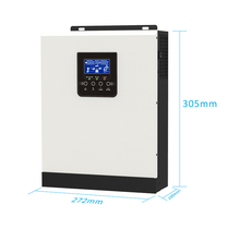 New 3KVA 2400W24V PWM MPPT Solar inverse control all-in-one photovoltaic inverter charging mix