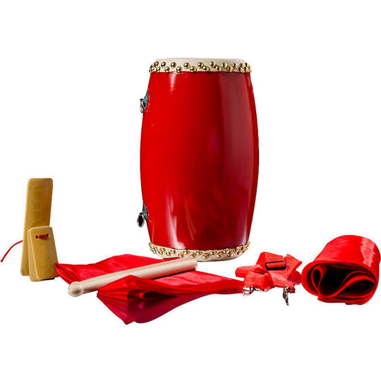 Kindergarten Ansai waist drum for adults cowhide Yangko waist drum