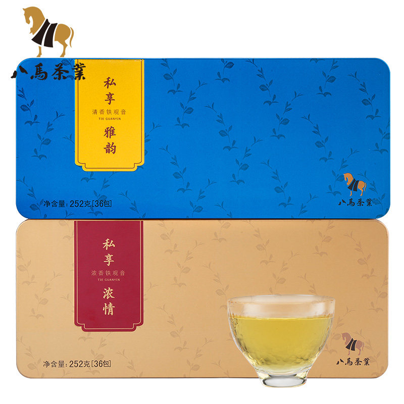 八马茶业铁观音安溪乌龙茶清香浓香 八马铁观音