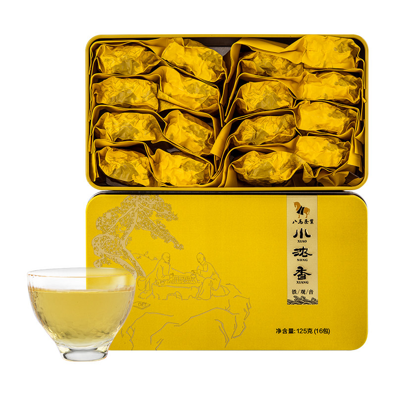 八马茶业铁观音浓香型小浓香乌龙茶 八马铁观音