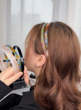 章小蕙同款眼镜墨镜醋酸发箍女