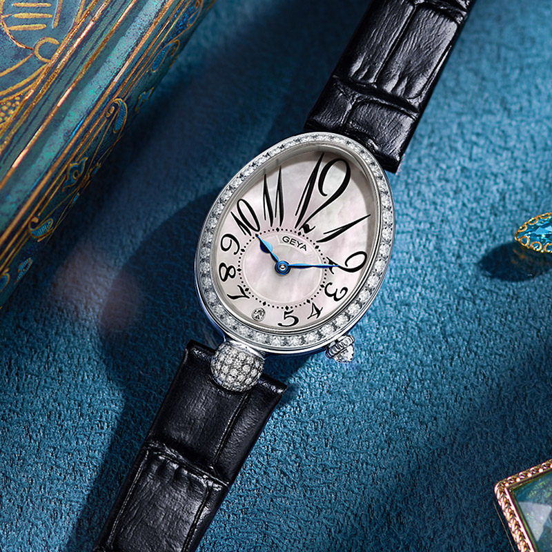 geya格雅女简约气质名牌奢华女表 格雅国产腕表