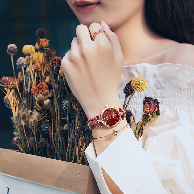 格雅正品女士2020新款女款机械表 格雅国产腕表