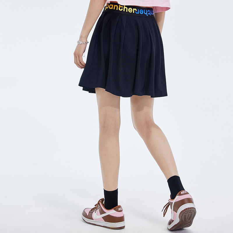 Fun潮牌夏季新款粉红豹联名半身裙女潮ins