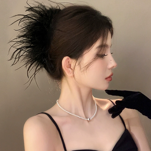 Брендовая заколка-крабик, заколка для волос, акула, страус, изысканный стиль