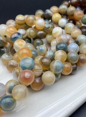 天然缠丝玛瑙手串饰品