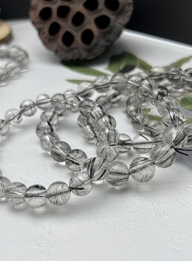 本命年黑发晶手链饰品