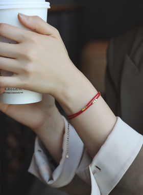 ZOXI本命年礼物红绳手链龙年2024