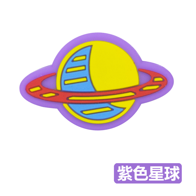 网球拍避震器卡通紫色河马骷髅星球网球长条泰昂 - 图2