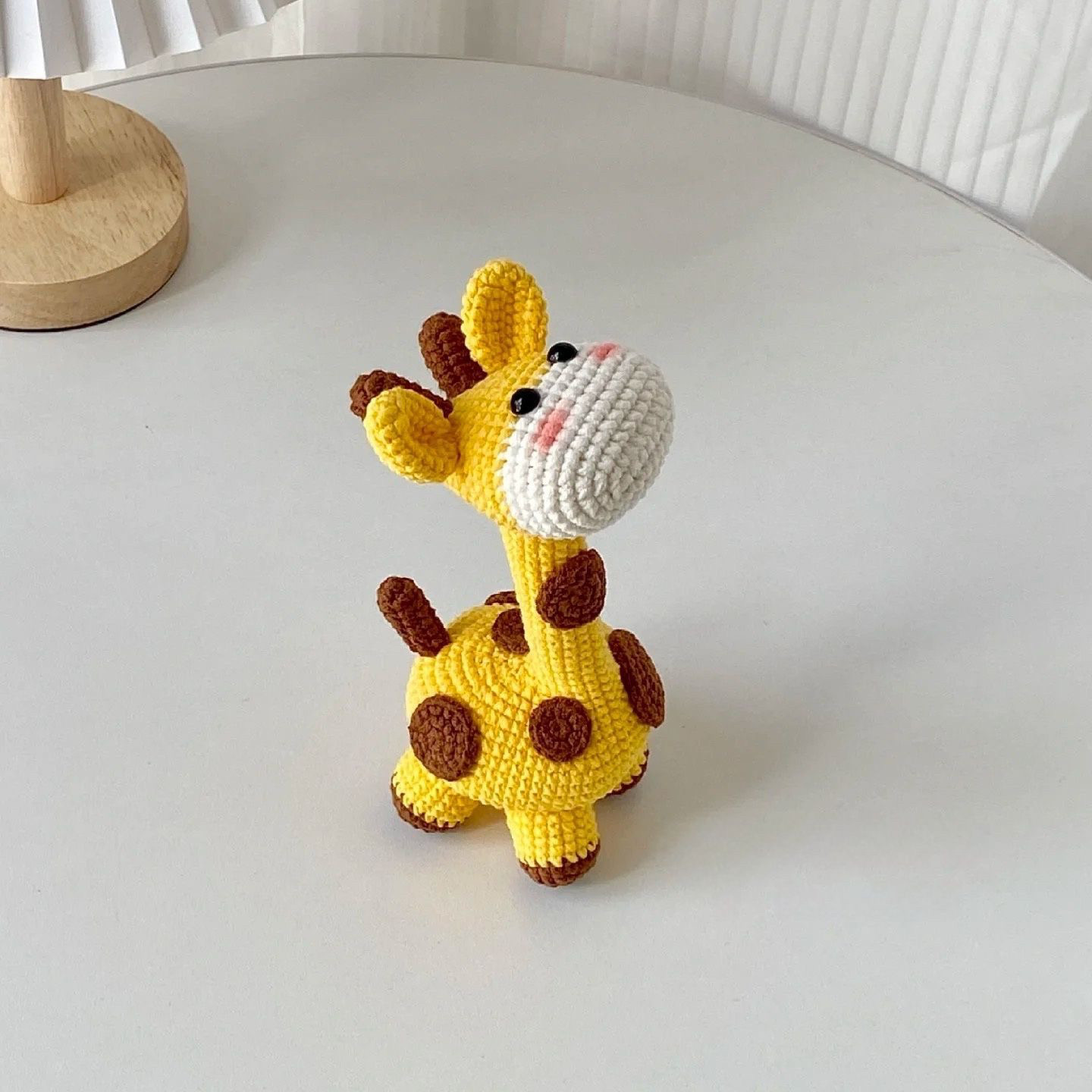 diy钩针毛线编织长颈鹿玩偶挂件材料包长颈鹿钥匙扣送朋友小礼物,淘宝优惠券,粉丝福利购,淘宝优惠卷