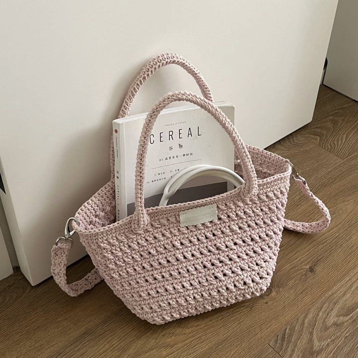 手工编织包包diy材料包手提单肩斜挎包送女友闺蜜礼物毛线钩针,淘宝优惠券,粉丝福利购,淘宝优惠卷