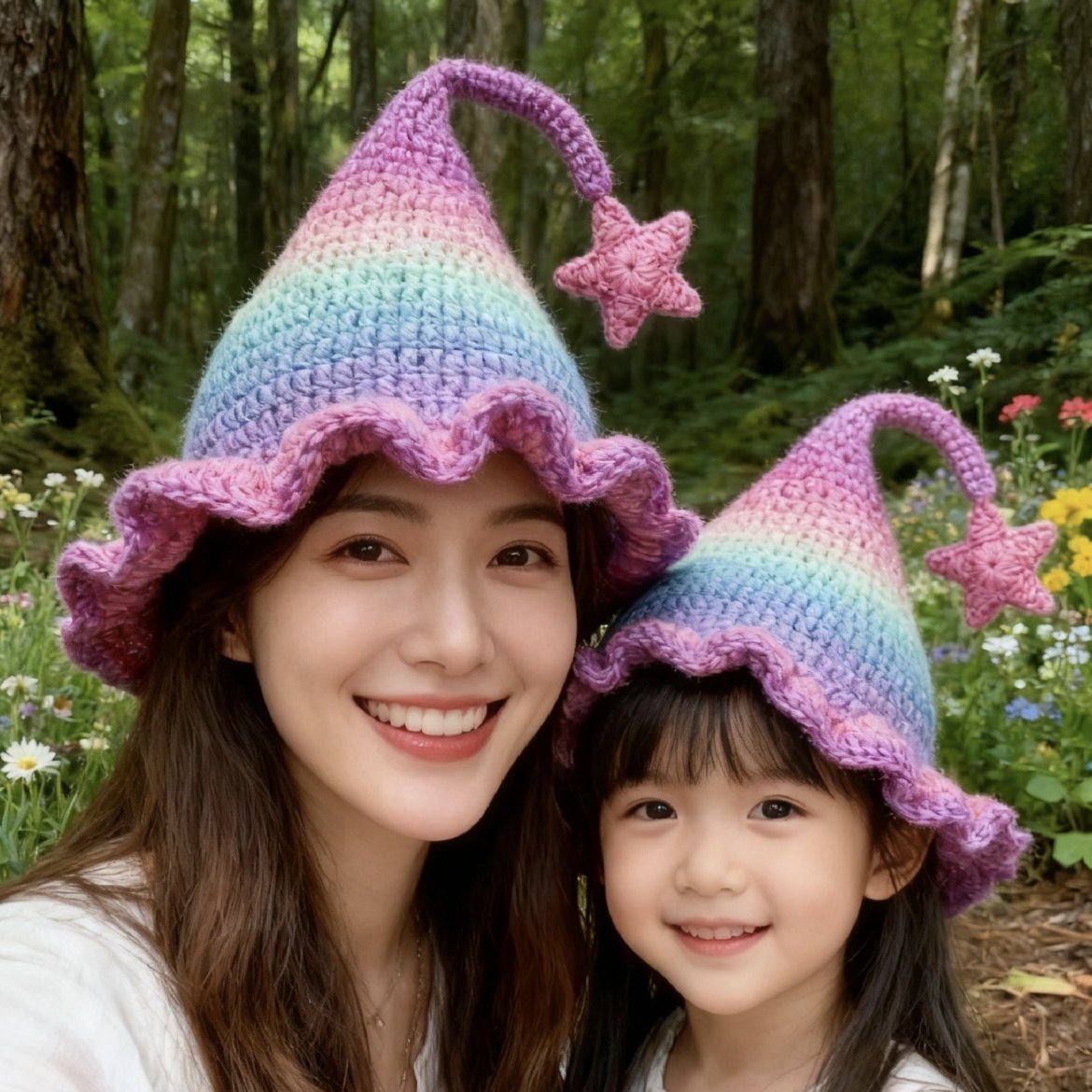 雪妃尔毛线DIY精灵巫师帽宝宝成人帽子秋冬保暖钩针编织材料包,淘宝优惠券,粉丝福利购,淘宝优惠卷