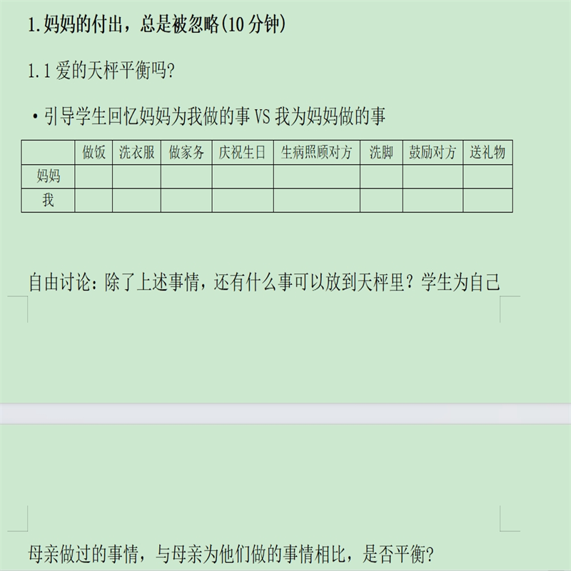 感恩母亲母亲节主题班会课件PPT 孩子们上完这节课都哭了Y008 - 图0