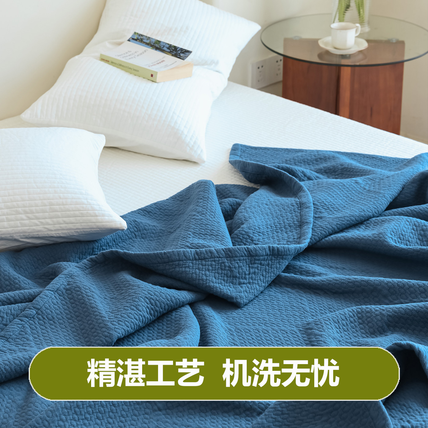 A类加厚六层全棉纱布毯毛巾被单双人盖毯纯棉夏季空调被子夏凉被