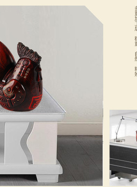 桃木雕刻生肖属相鸡储蓄罐家居儿童房装饰品桌面摆件孩子生日礼物