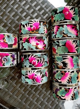 苗银民族风百搭饰品手镯