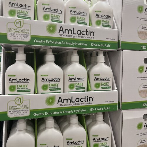 美国代购AmLactin12%乳酸身体乳药用润肤露567克对鱼鳞鸡皮现货 - 图2