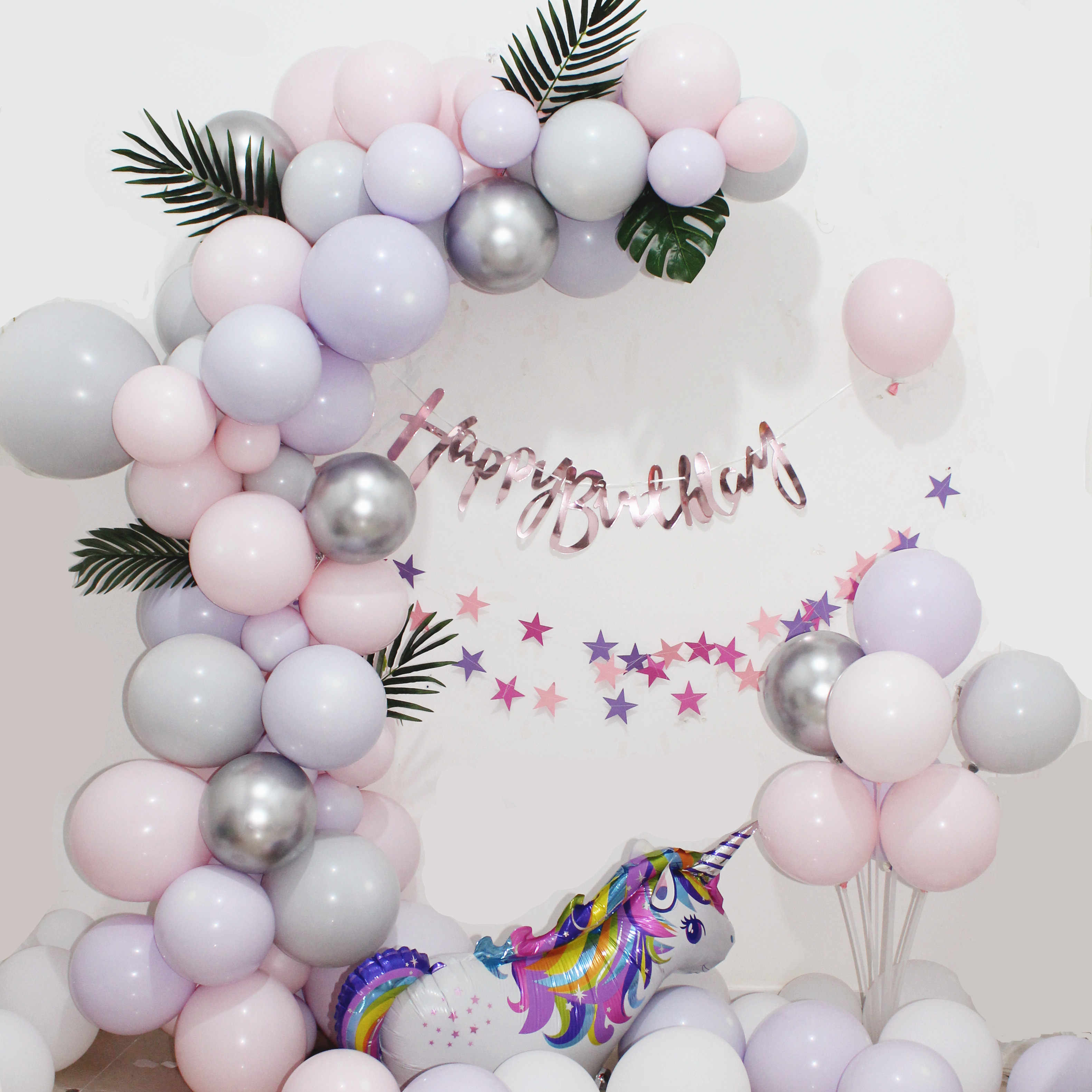 氣球粉紫色馬卡龍 新人首單立減十元 22年7月 淘寶海外