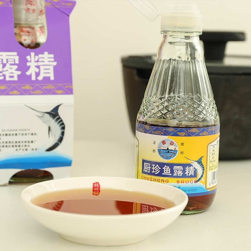 厨珍鱼露200g1瓶 潮汕特产汕头鱼露潮汕砂锅粥调味品海鲜调味蘸酱 - 图2