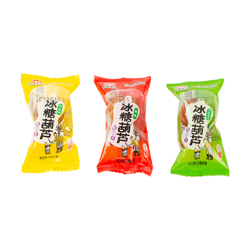 迷你山楂冰糖葫芦老北京特产混合味新鲜红果红螺食品500g儿童零食 - 图3