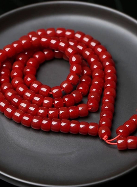 川料南红玛瑙多圈老型珠手链男女款民族风时尚手串