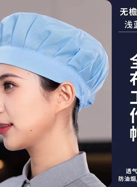 食品帽蛋糕帽厨师帽食堂