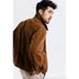Simwood Jane Men 2019 Mùa thu Mới Ngực Zipper Pocket Lapel Faux Fluffy Jacket Jacket Men - Áo khoác áo khoác kaki Áo khoác