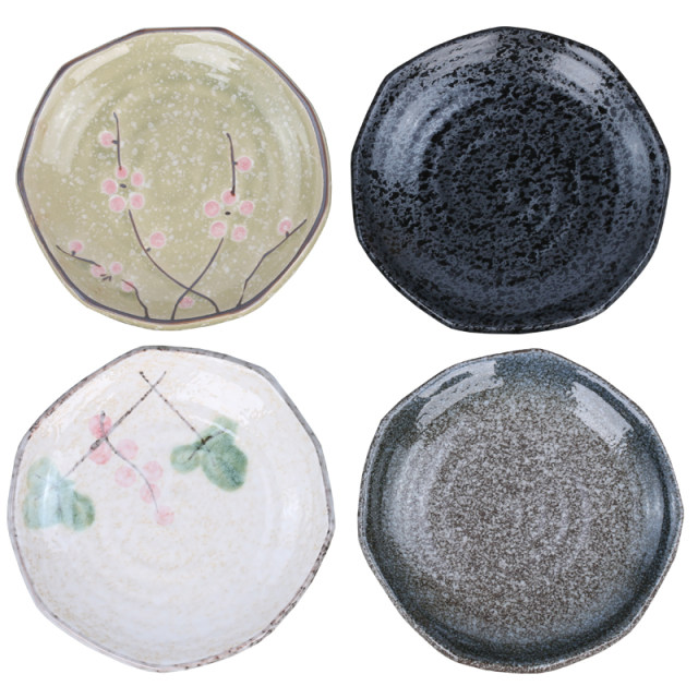 Japanese ceramic sushi tray buffet dish