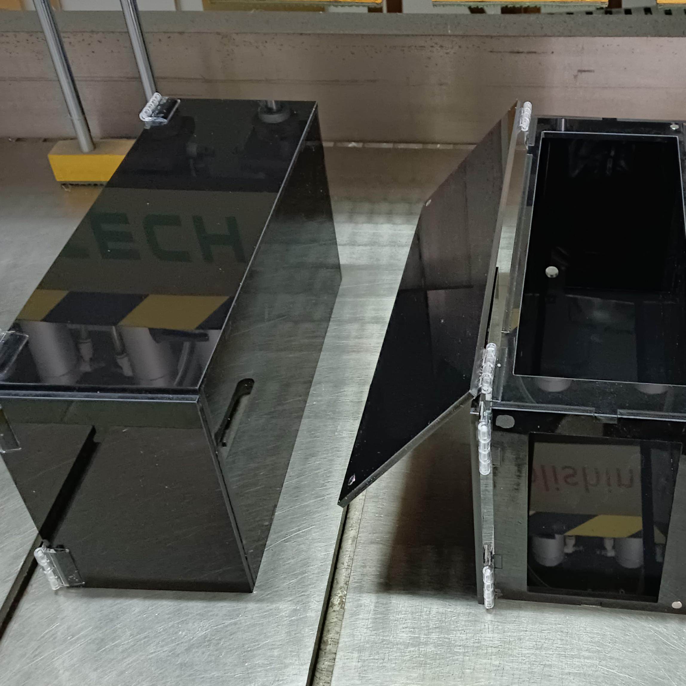 亚克力有机玻璃遮挡光翻盖强磁黑色方形收纳不透光盒子尺寸可定制,淘宝优惠券,粉丝福利购,淘宝优惠卷