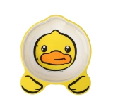 B.Duck, посуда для кормления, детская обеденная тарелка, комплект, супница, ложка