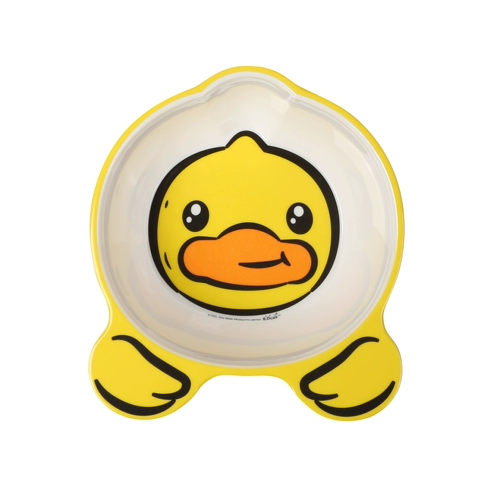 B.Duck, посуда для кормления, детская обеденная тарелка, комплект, супница, ложка