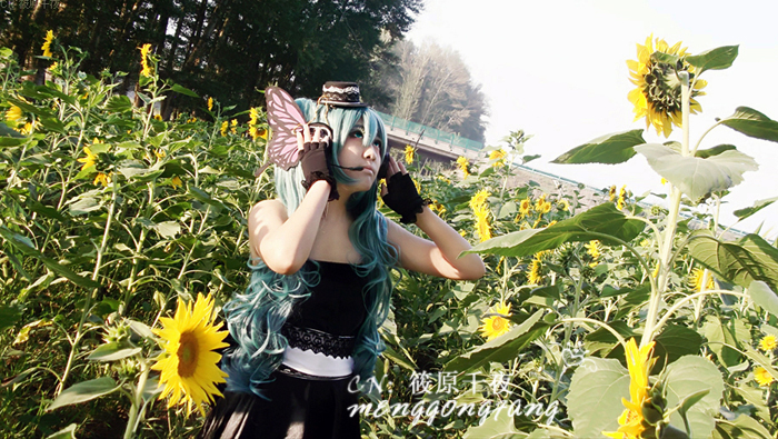 梦工坊 Vocaloid 初音 miku magnet版礼服 cosplay服装 - 图0