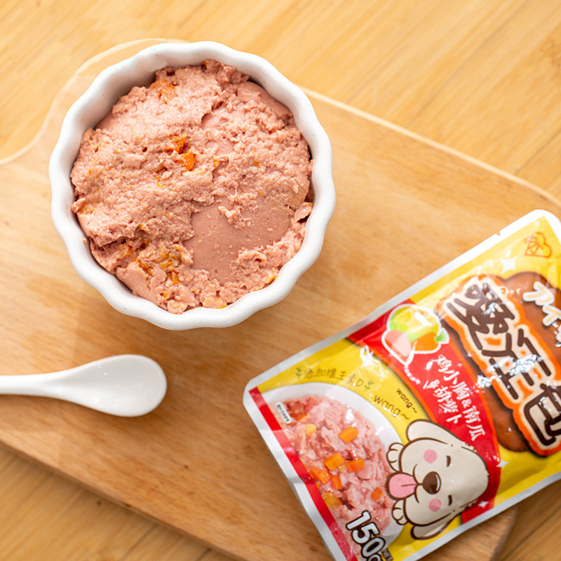 爱丽思狗零食罐头拌狗粮成犬幼犬主食罐头补充营养湿粮包150g*8袋,淘宝优惠券,粉丝福利购,淘宝优惠卷