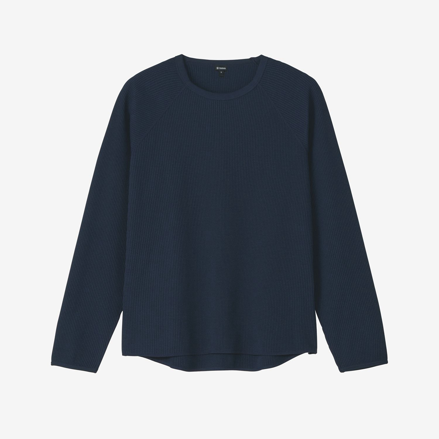 【NextVogue】Goldwin WF Light L/S T-shirt 华夫格轻质长袖T恤 - 图1